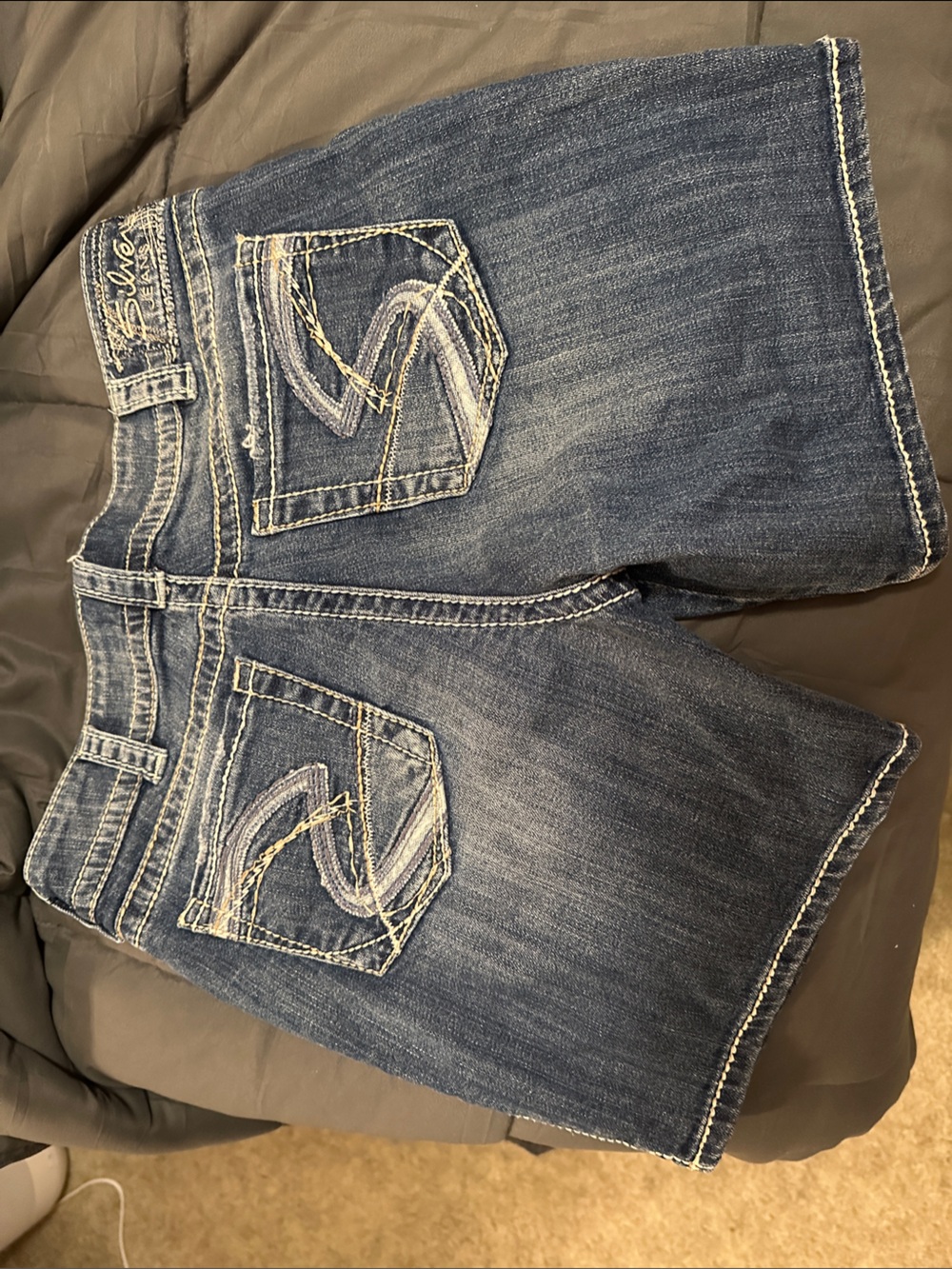 Silver Jeans Blue Denim Jean Shorts - Picture 4 of 4